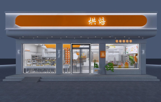 2烘焙莲花桥CAD+效果图缩略图